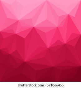 Geometric pattern with pink triangles background. Vector illustration eps 10.