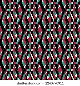geometric pattern print textile fabric