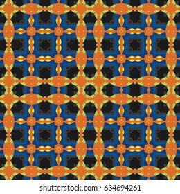 Geometric pattern for print, website, corporate style, interior design, wallpaper. The endless texture. Abstract illustration. Vector ornaments. 