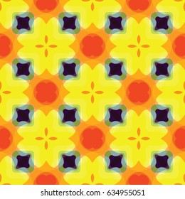 Geometric pattern for print, website, corporate style, interior design, wallpaper. The endless texture. Abstract illustration. Vector ornaments. 