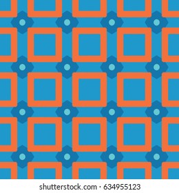 Geometric pattern for print, website, corporate style, interior design, wallpaper. The endless texture. Abstract illustration. Vector ornaments. 