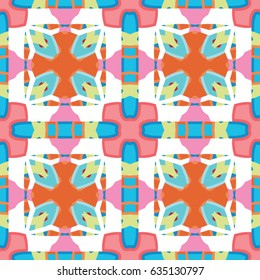 Geometric pattern for print, website, corporate style, interior design, wallpaper. The endless texture. Abstract illustration. Vector ornaments. 
