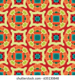 Geometric pattern for print, website, corporate style, interior design, wallpaper. The endless texture. Abstract illustration. Vector ornaments. 