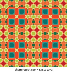 Geometric pattern for print, website, corporate style, interior design, wallpaper. The endless texture. Abstract illustration. Vector ornaments. 