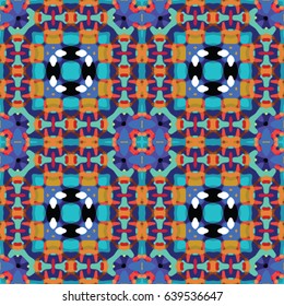 Geometric pattern for print, website, corporate style, interior design, wallpaper. The endless texture. Abstract illustration. Vector ornaments. 