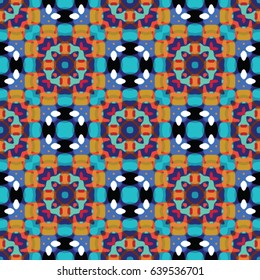 Geometric pattern for print, website, corporate style, interior design, wallpaper. The endless texture. Abstract illustration. Vector ornaments. 