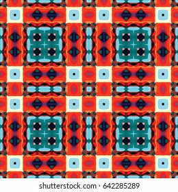 Geometric pattern for print, website, corporate style, interior design, wallpaper. The endless texture. Abstract illustration. Vector ornaments. 
