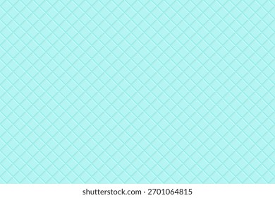 Geometric pattern of raised squares or diamonds, in soft light blue tones. The pattern creates a sense of depth and a quilted or tiled effect.