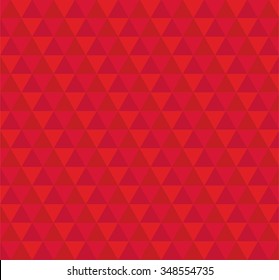 Geometric pattern in red