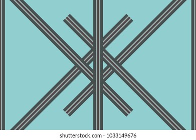 Geometric pattern in repeat. Fabric print. Seamless background, mosaic ornament, ethnic style. Design for prints on fabrics, textile, surface, paper, wallpaper, interior, patchwork, wrapping. 