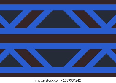 Geometric pattern in repeat. Fabric print. Seamless background, mosaic ornament, ethnic style. Design for prints on fabrics, textile, surface, paper, wallpaper, interior, patchwork, wrapping. 