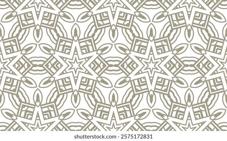 Geometric pattern in repeat. Seamless background, Design for prints on fabrics, textile, paper, wallpaper, interior, patchwork