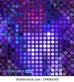 The geometric pattern of repeating elements