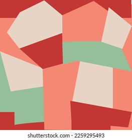 Geometric pattern. Retro texture and more