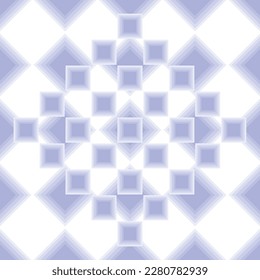 geometrisches Muster mit violettem Rhombus-Muster