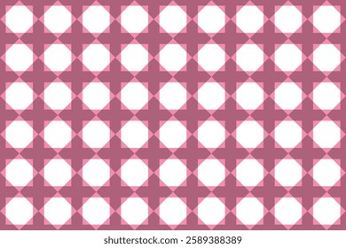 Geometric pattern with rhombuses repeated object banner design.