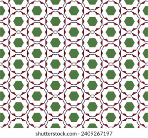 Geometric pattern with round circles, empty and complete.