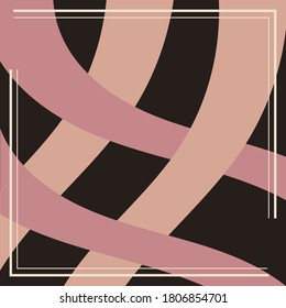 patrón geométrico para pañuelo e impresión textil. Diseño de bufanda de seda. fondo vectorial