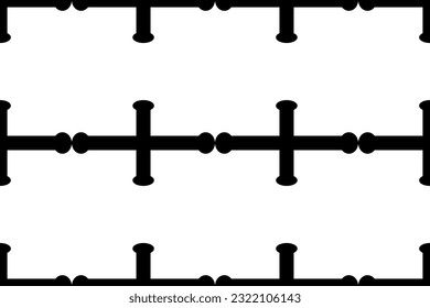 Geometric pattern seamless abstract ornament for wallpaper, background, wrapping paper, textiles