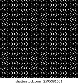Geometric Pattern - Seamless Abstract Print (Black, White) - Repeating Vector Image; Easily Editable; Endless Design; Colorful lIlustration. Print for Gift Paper, Packaging, etc.
