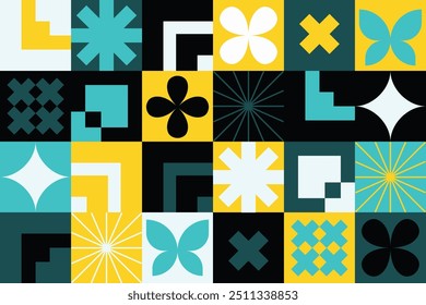Fondo inconsútil geométrico del patrón para pintar, Fondo de pantalla, impresión.