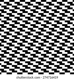 geometric pattern. Seamless black and white background