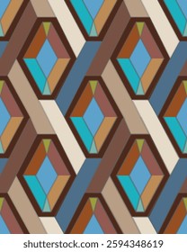 Geometric pattern seamless. Design for fabric, wallpaper, wrapping, background.
