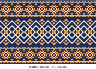 Geometrisches Muster nahtlose Diamantfarbe orientalisch. nahtloses Muster. Design für Stoff, Vorhang, Hintergrund, Teppich, Tapete, Kleidung, Umhüllung, B