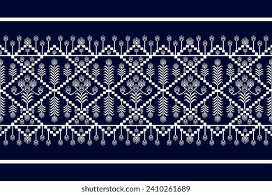 Geometric  pattern seamless diamond color oriental. seamless pattern. Design for fabric, curtain, background, carpet, wallpaper, clothing, wrapping, Batik, fabric,Vector illustration. pattern sty