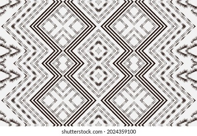 geometric pattern seamless ethnic abstract modern design movement illusion ornament decoration vector