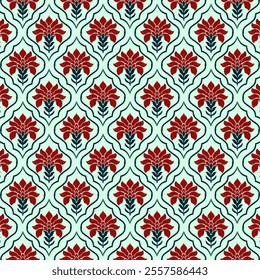 Geometric Pattern Seamless Hand Made