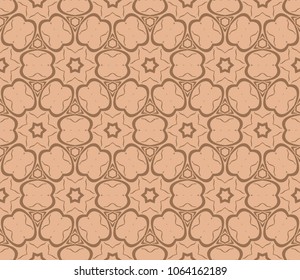 Geometric pattern. Seamless line art design. Vector illustration. For the design, printing, presentations, wallpapers.