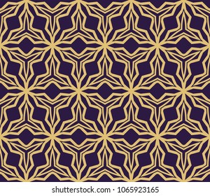 Geometric pattern. Seamless line art design. Vector illustration. For the design, printing, presentations, wallpapers.