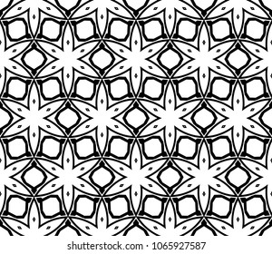 Geometric pattern. Seamless line art design. Vector illustration. For the design, printing, presentations, wallpapers.