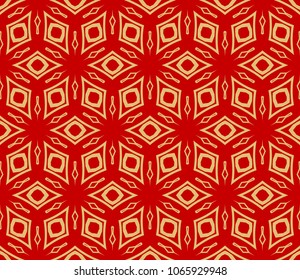 Geometric pattern. Seamless line art design. Vector illustration. For the design, printing, presentations, wallpapers.