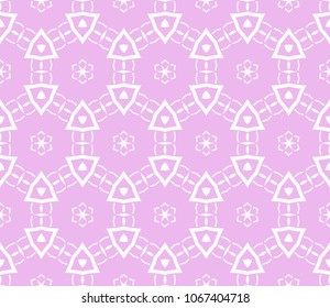 Geometric pattern. Seamless line art design. Vector illustration. For the design, printing, presentations, wallpapers.