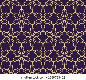 Geometric pattern. Seamless line art design. Vector illustration. For the design, printing, presentations, wallpapers.
