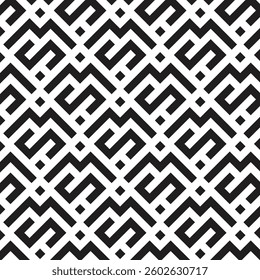 Geometric Pattern Seamless, geometric line pattern, geometric pattern with stripes, simple geometric pattern, monochrome, black and white color.