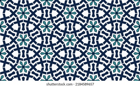 Geometric pattern seamless motif background wallpapaer