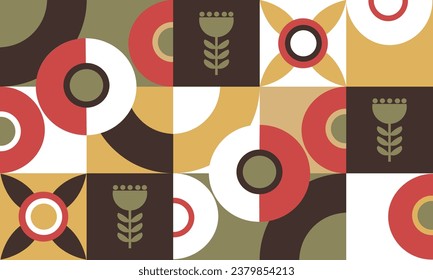 Geometric pattern, seamless pattern, multicolored vector pattern, for packaging design, web banner and other products. Design elements