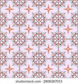Geometric pattern seamless pattern oriental style design for background, wallpeper, fabric,textile, clothing, garment