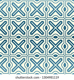 Geometric Pattern. Seamless Texture Color Background. Element For Design. Vector Illustration. Pastel blue milk color.