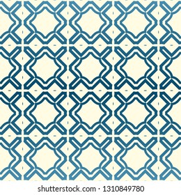 Geometric Pattern. Seamless Texture Color Background. Element For Design. Vector Illustration. Pastel blue milk color.