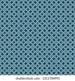Geometric Pattern. Seamless Texture Color Background. Element For Design. Vector Illustration. Silver blue color.