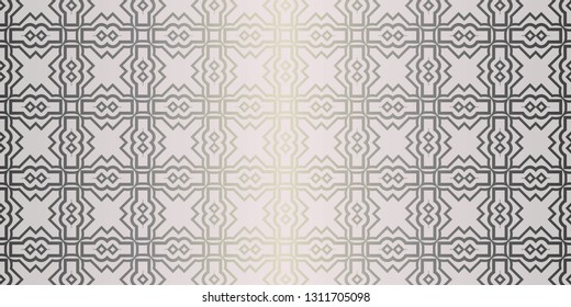 Geometric Pattern. Seamless Texture Color Background. Element For Design. Vector Illustration. Beige silver color.