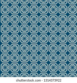 Geometric Pattern. Seamless Texture Color Background. Element For Design. Vector Illustration. Silver blue color.
