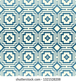 Geometric Pattern. Seamless Texture Color Background. Element For Design. Vector Illustration. Pastel blue milk color.