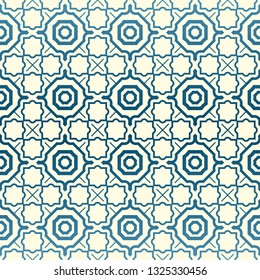 Geometric Pattern. Seamless Texture Color Background. Element For Design. Vector Illustration. Pastel blue milk color.