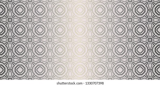 Geometric Pattern. Seamless Texture Color Background. Element For Design. Vector Illustration. Beige silver color.