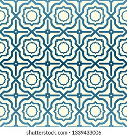 Geometric Pattern. Seamless Texture Color Background. Element For Design. Vector Illustration. Pastel blue milk color.